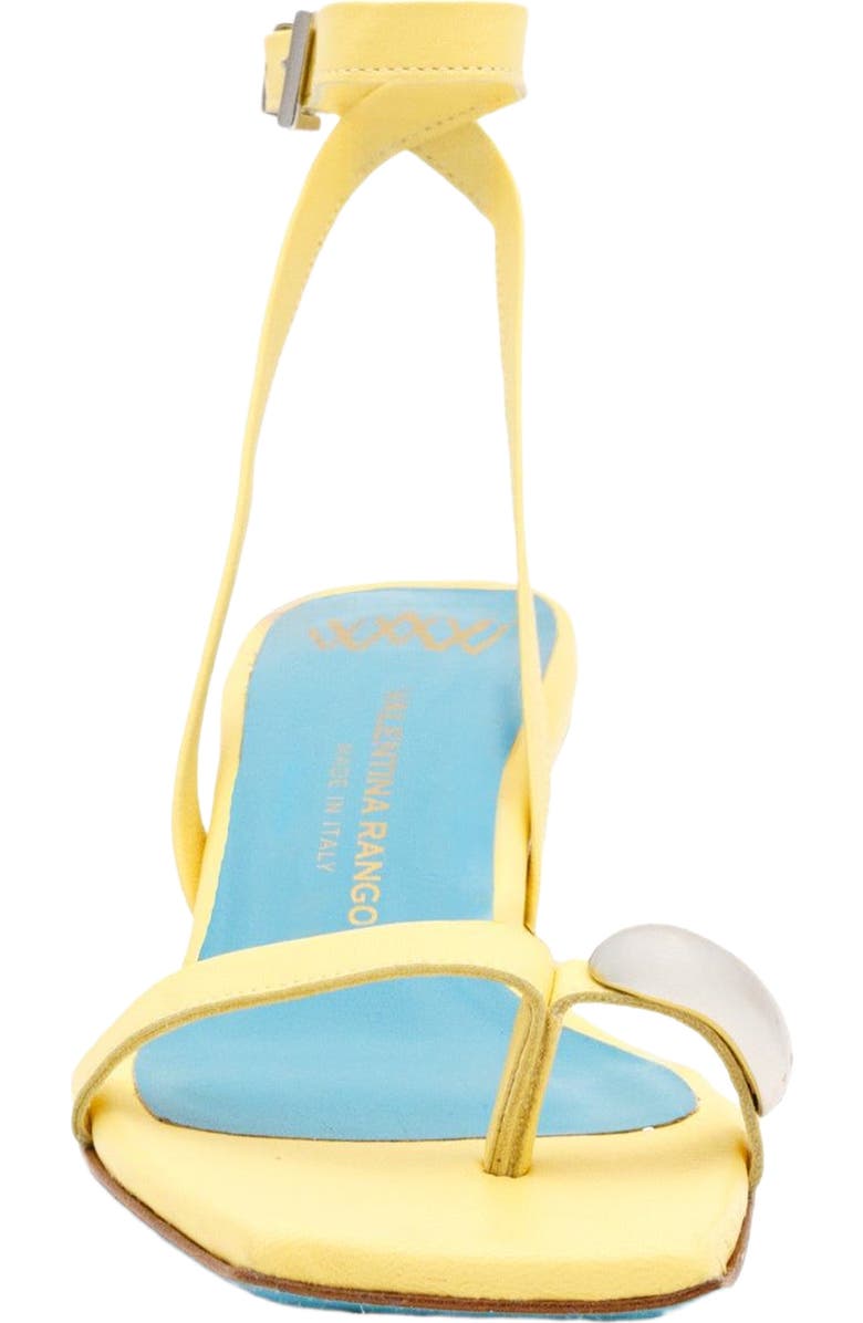Valentina Rangoni Velia Ankle Strap Sandal, Alternate, color, Canarino Parm