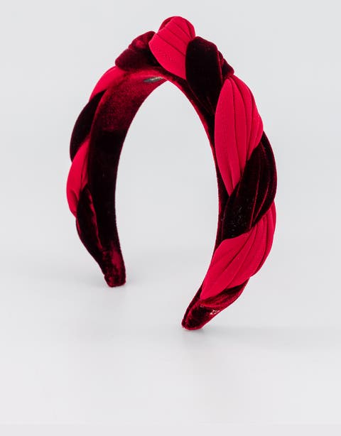 新品 ALEXANDRE DE PARIS HEADBAND ベロア です♩ ALEXANDRE DE PARIS Headband Bordeaux | eBay