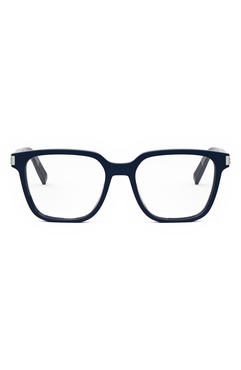DIOR CD IconO S2I 54mm Square Optical Glasses, Main, color, Blue