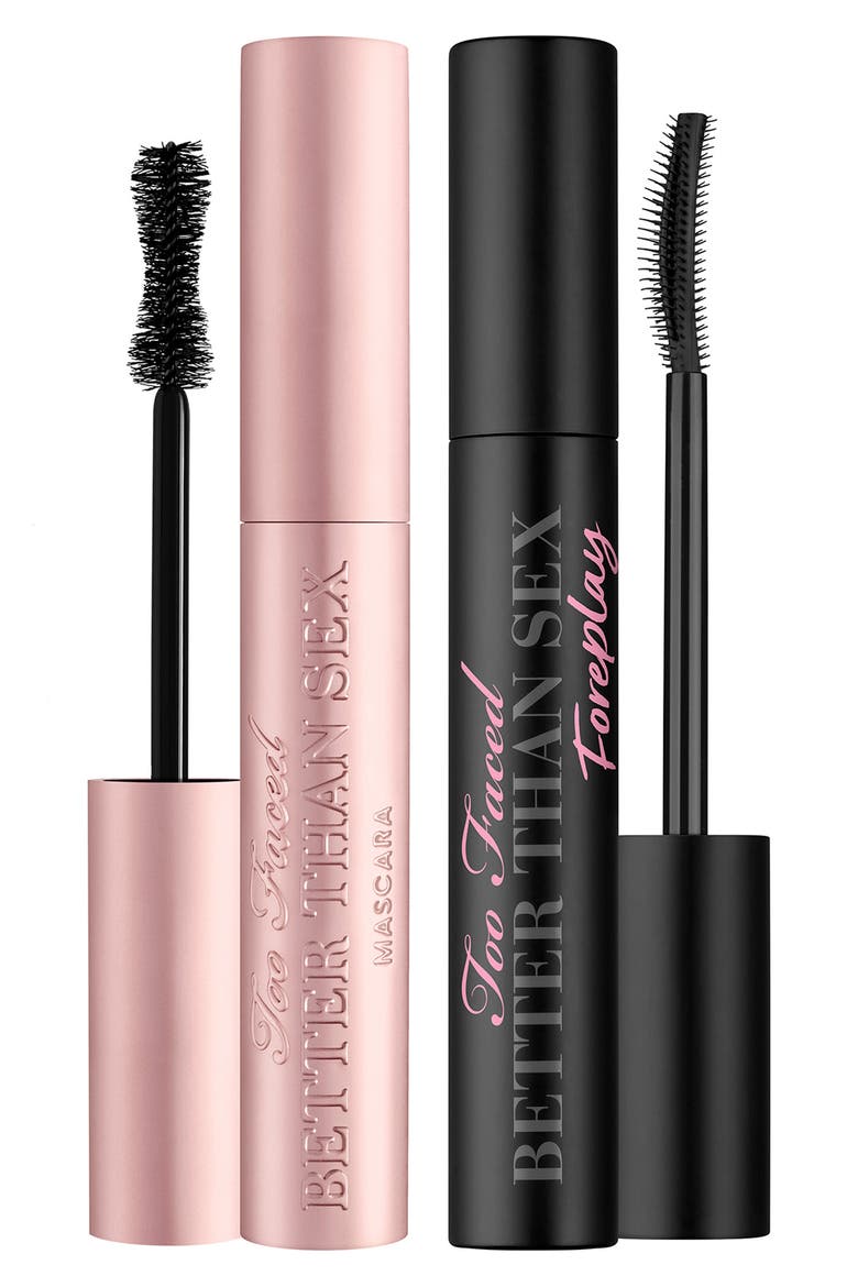 Foreplay & Better Than Sex Mascara Set, Alternate, color, BLACK