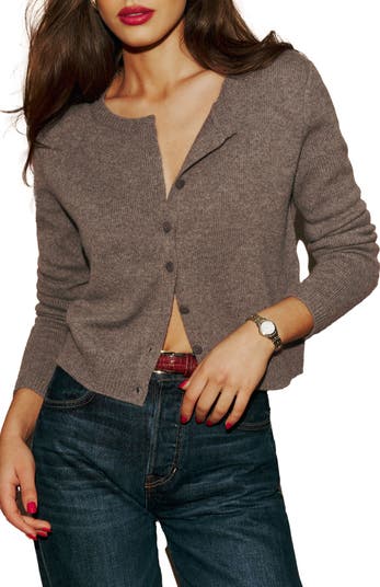 Reformation Clara Cashmere Crew Cardigan Nordstrom