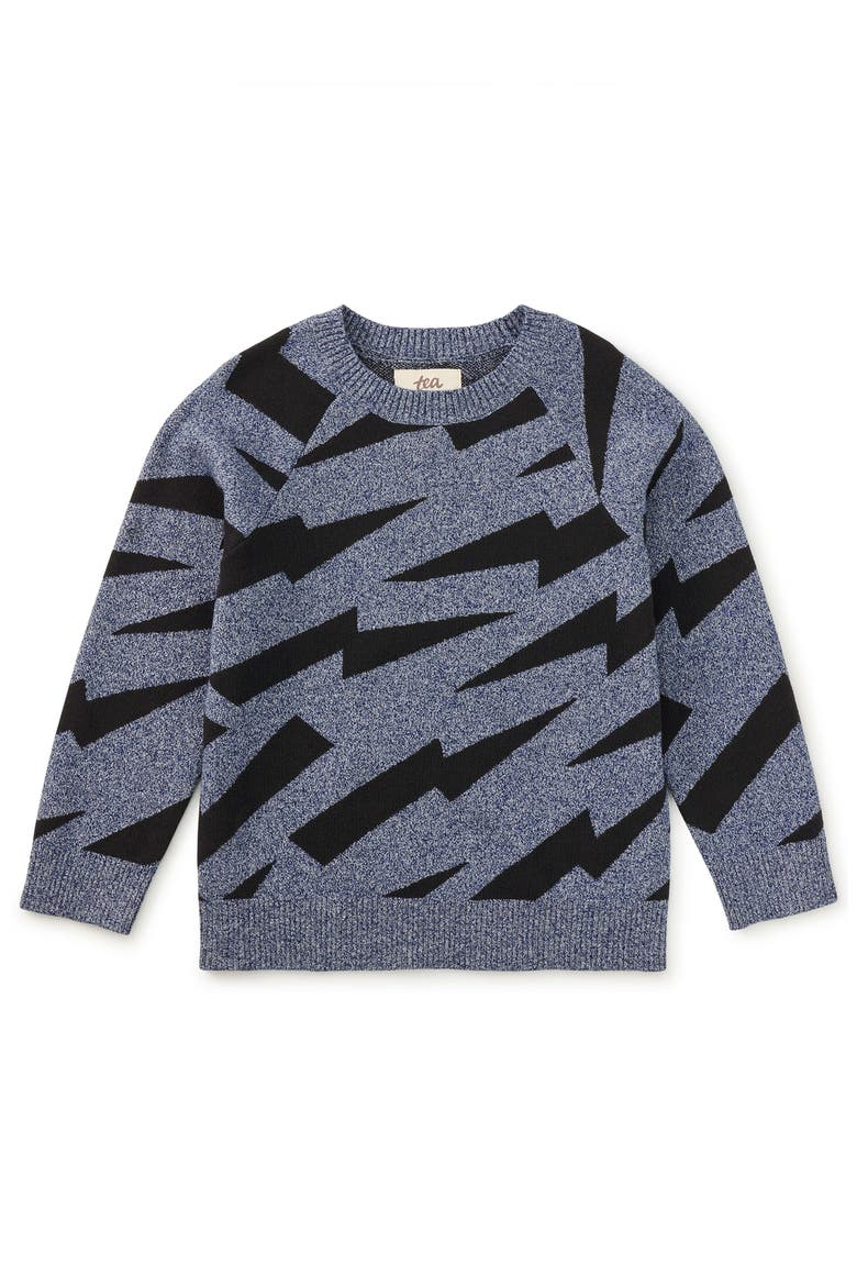 Lightning Stripe Sweater, Alternate, color, Lightning Stripes