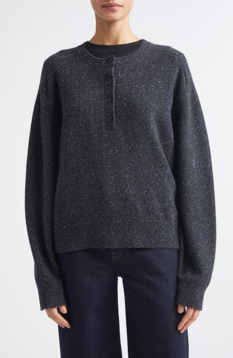 Malo Saddle Sleeve Cashmere Cardigan