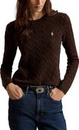 Polo Ralph Lauren Crewneck Cable Wool & Cashmere Sweater