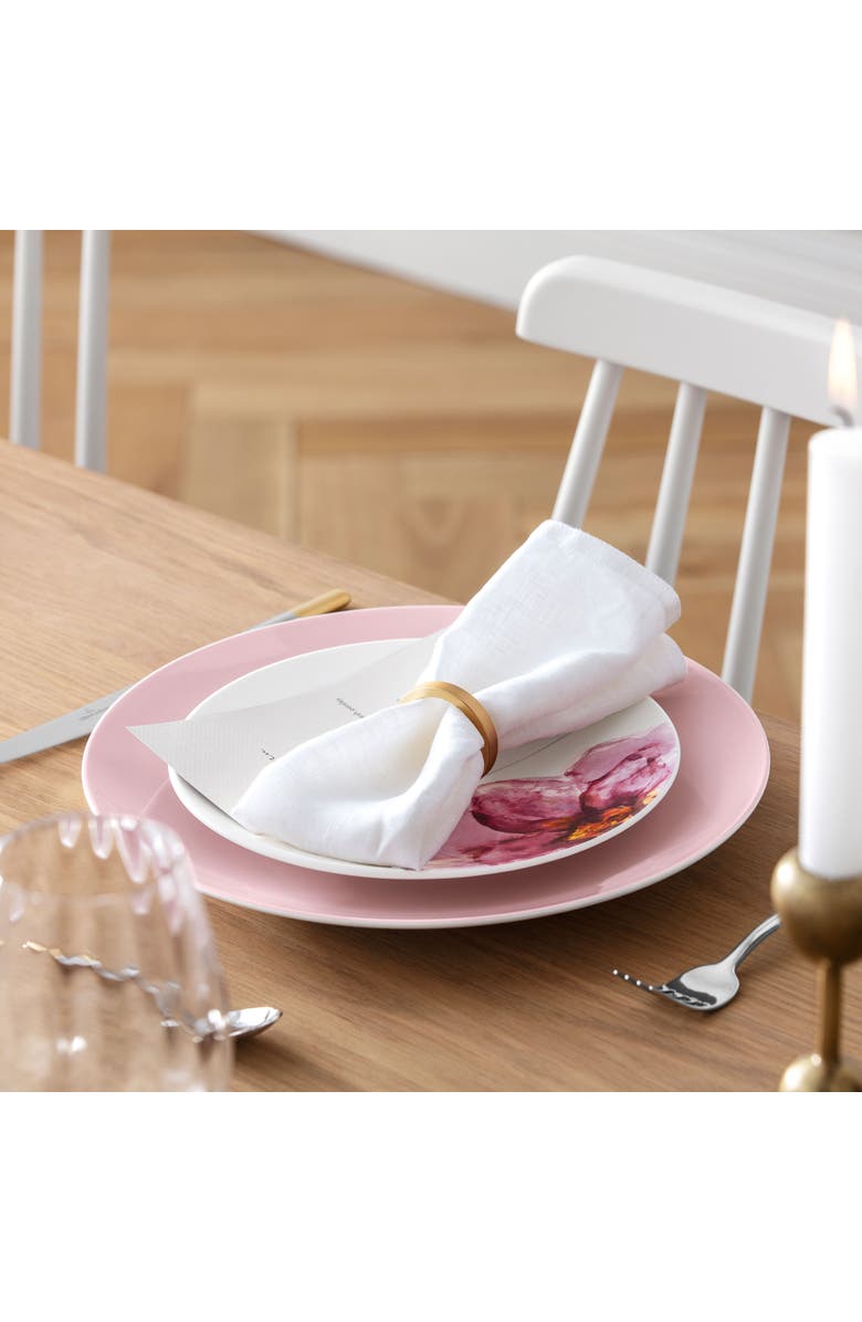 Villeroy & Boch Rose Garden Salad Plate Coupe, Alternate, color, Pink