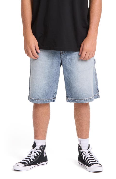 Bad Dog Cotton Denim Carpenter Shorts