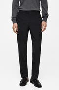 MANGO Slim Fit Virgin Wool Dress Pants