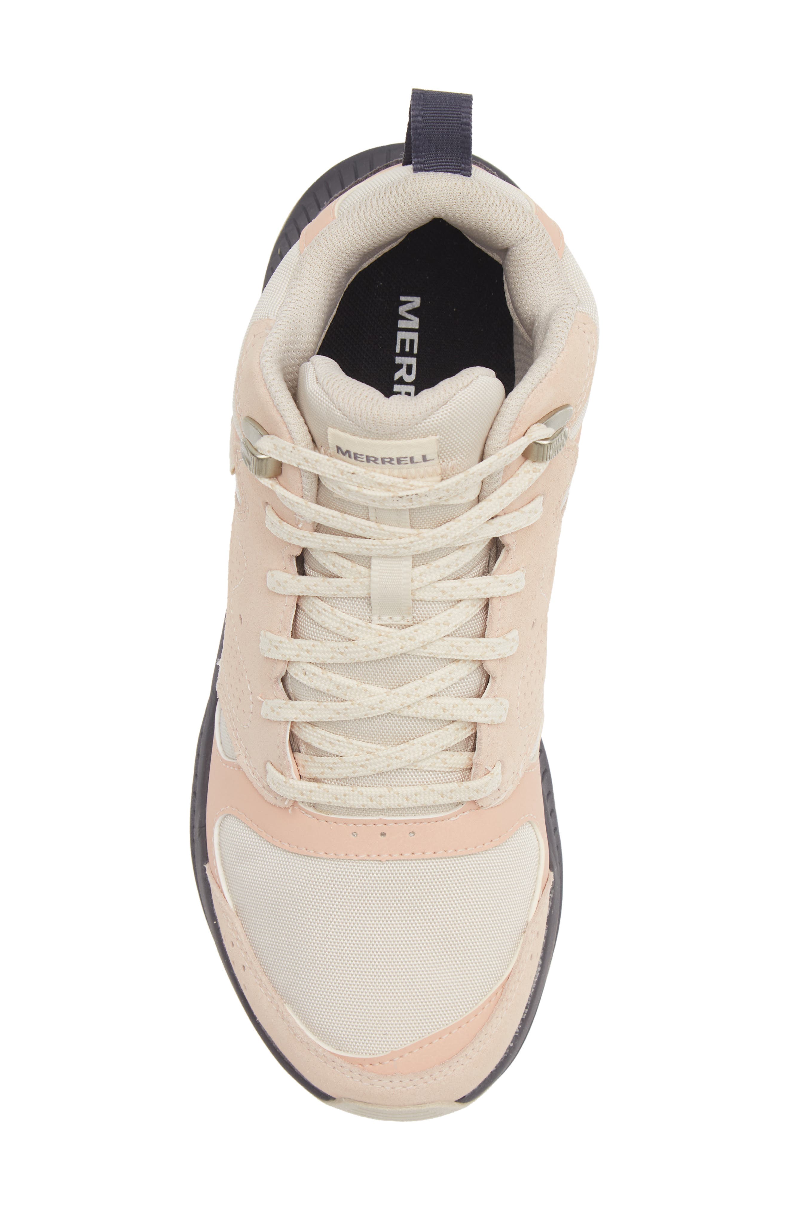 Tempo Sol Mid Waterproof Hiking Boot, Alternate, color, PINK SALT