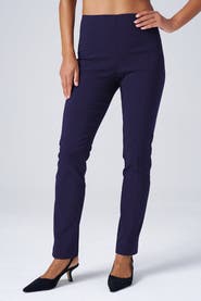 Franne Golde All Season Tapered Pull-On Stretch Pants