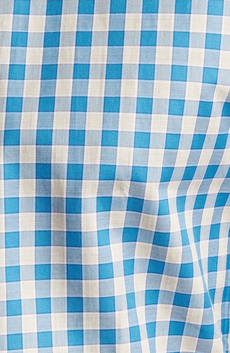 Scott Barber Exploded Check Cotton Button-Up Shirt, Alternate, color, 