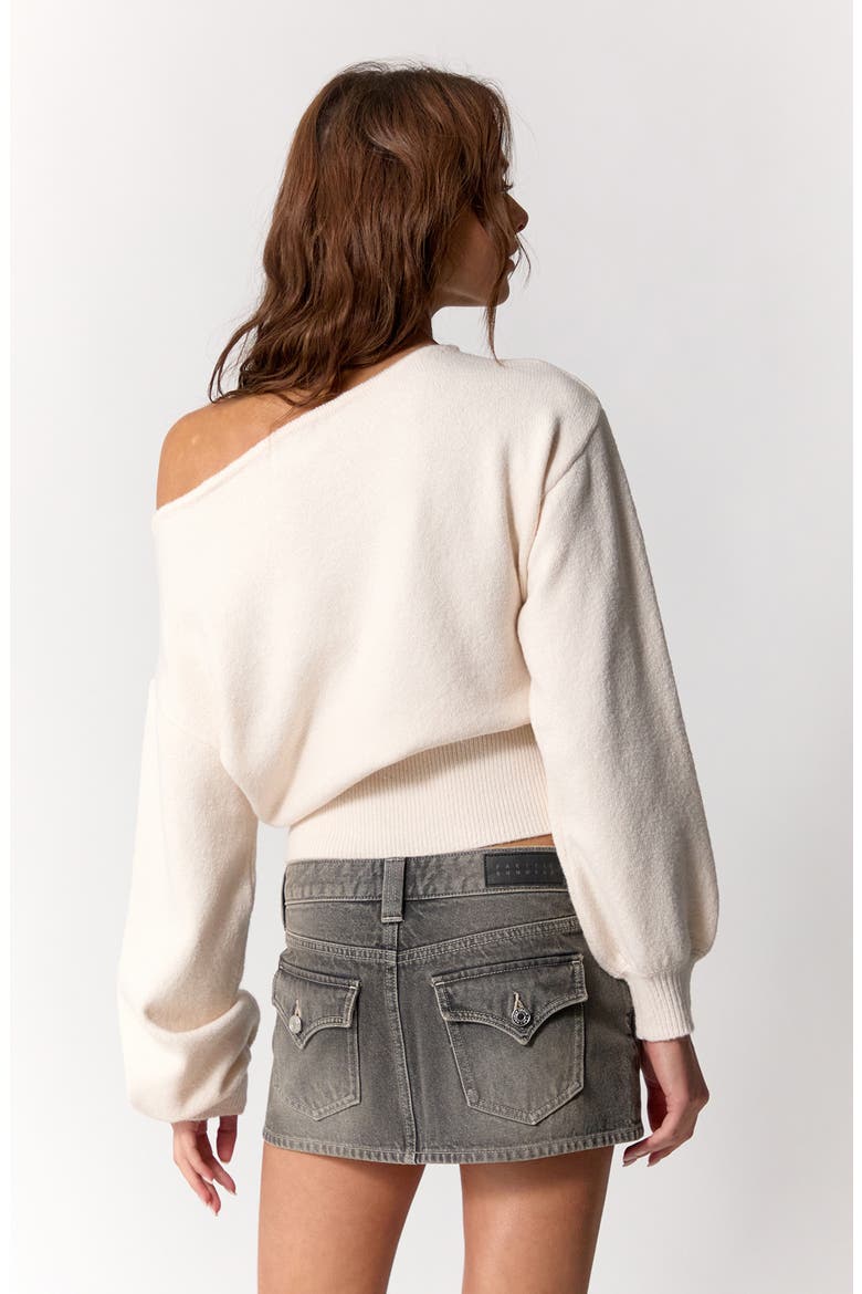 Piper Micro Miniskirt, Alternate, color, DARK INDIGO
