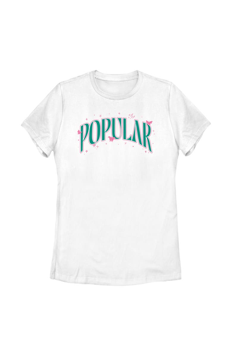 Wicked Women's Wicked Popular Motto Graphic T-Shirt, Main, color, White