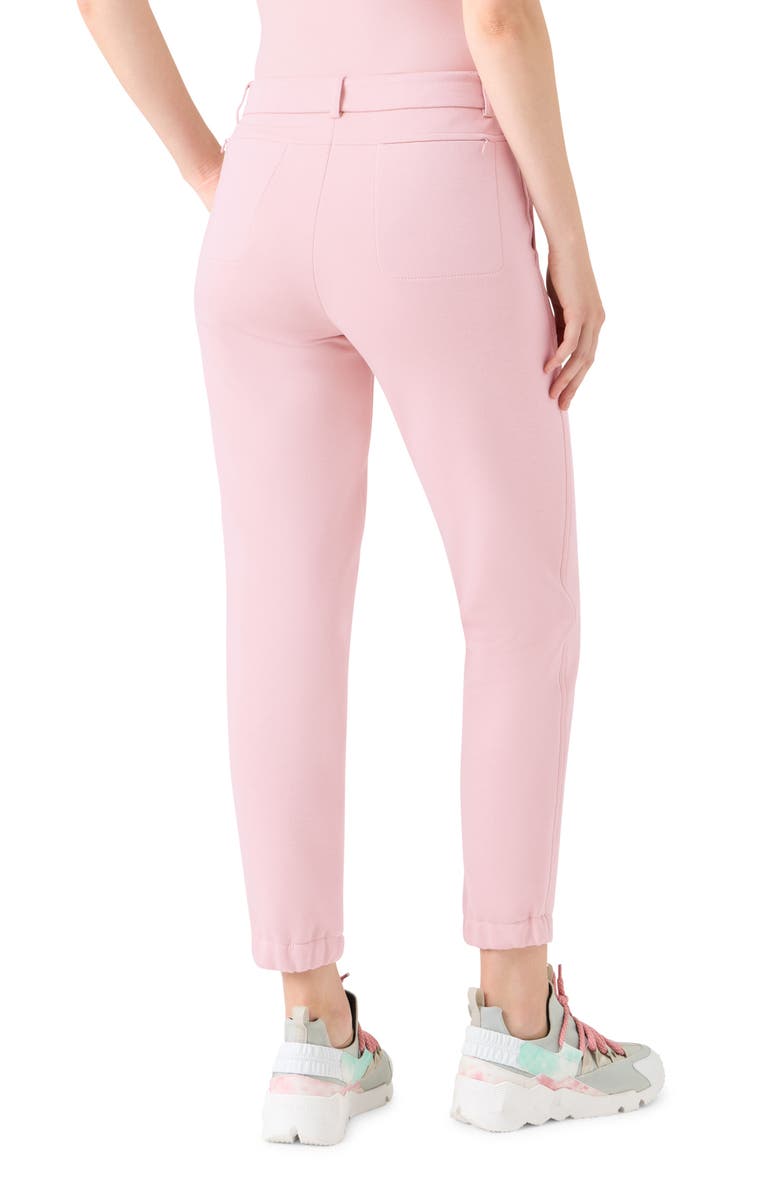 Akris punto Knit Slim Ankle Pants, Alternate, color, Rose