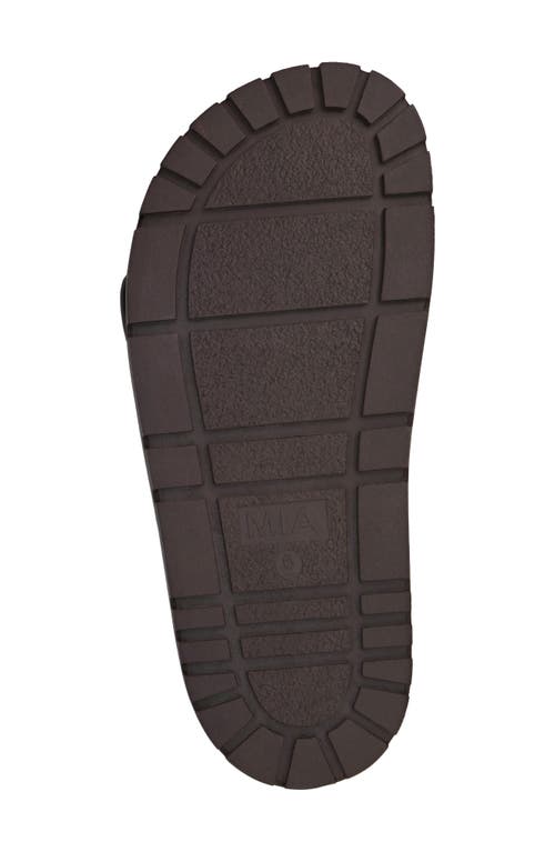 Mia Gen Slide Sandal In Coffee