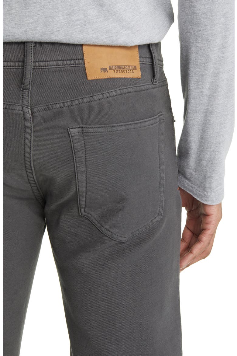 Comfort Terry Five-Pocket Tailored Fit Pants, Alternate, color, STEEL