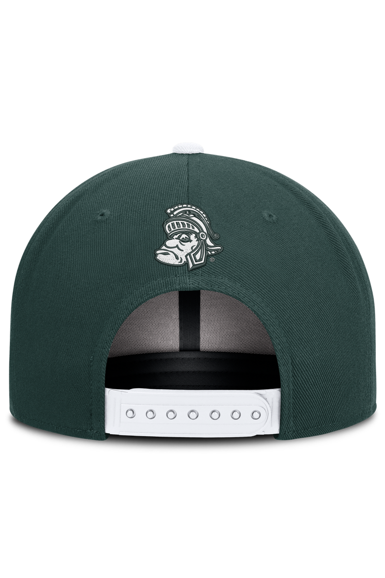 Men's Nike  Green Michigan State Spartans Legacy Snapback Hat, Alternate, color, Green