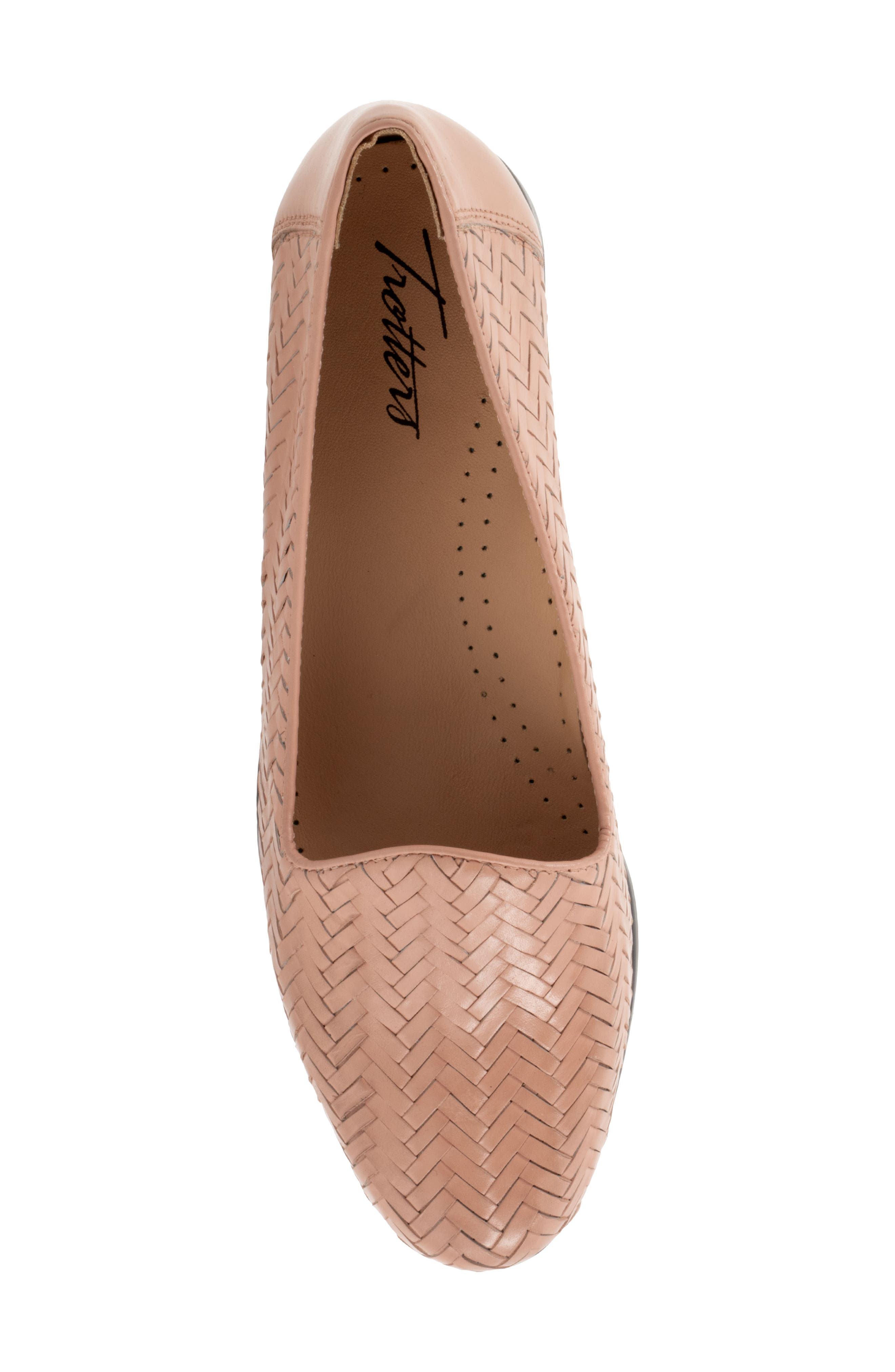 Liz III Flat, Alternate, color, BLUSH