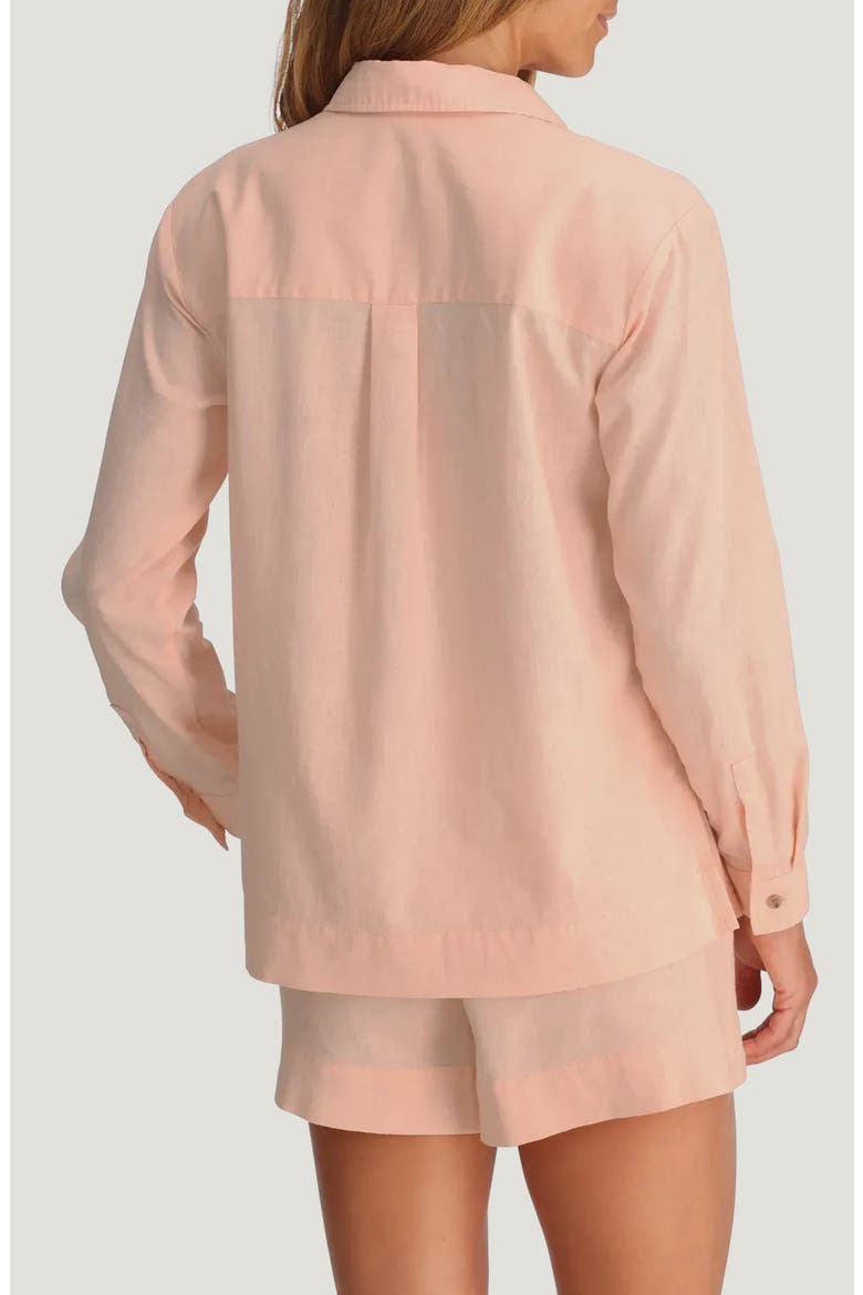 Sullivans Button-Up Shirt, Alternate, color, LIGHT CORAL