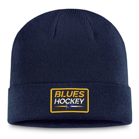 Men's Fanatics Branded  Navy St. Louis Blues Authentic Pro Cuffed Knit Hat