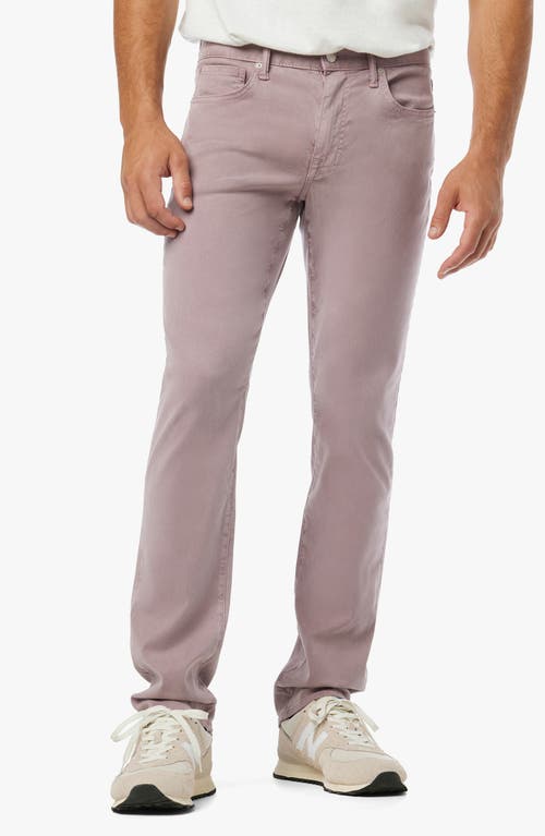 Joe's The Brixton Twill Chinos In Purple