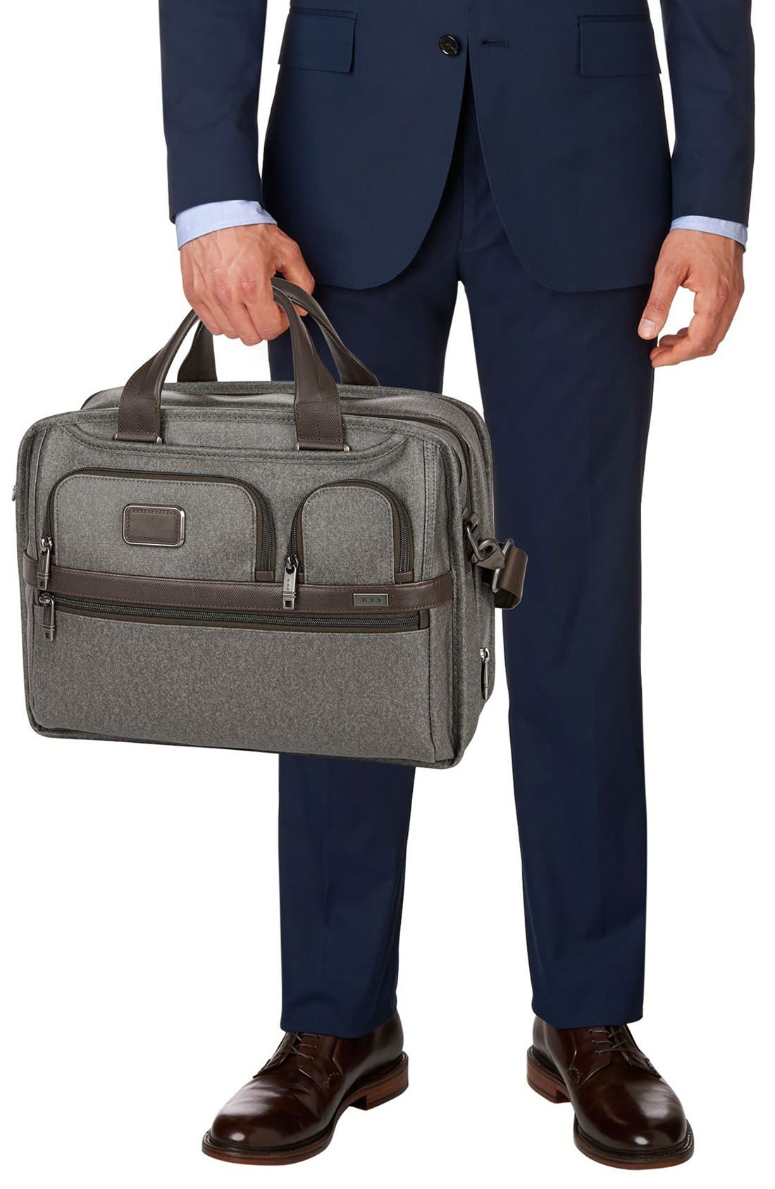 TUMI 'Alpha 2' Expandable Briefcase, Alternate, color, 