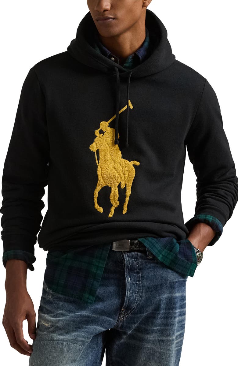 Polo Ralph Lauren Big Pony Fleece Hoodie, Main, color,