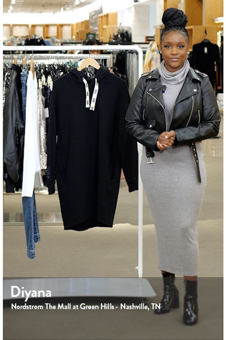 Aderlyn Fleece Lounge Hoodie Dress video