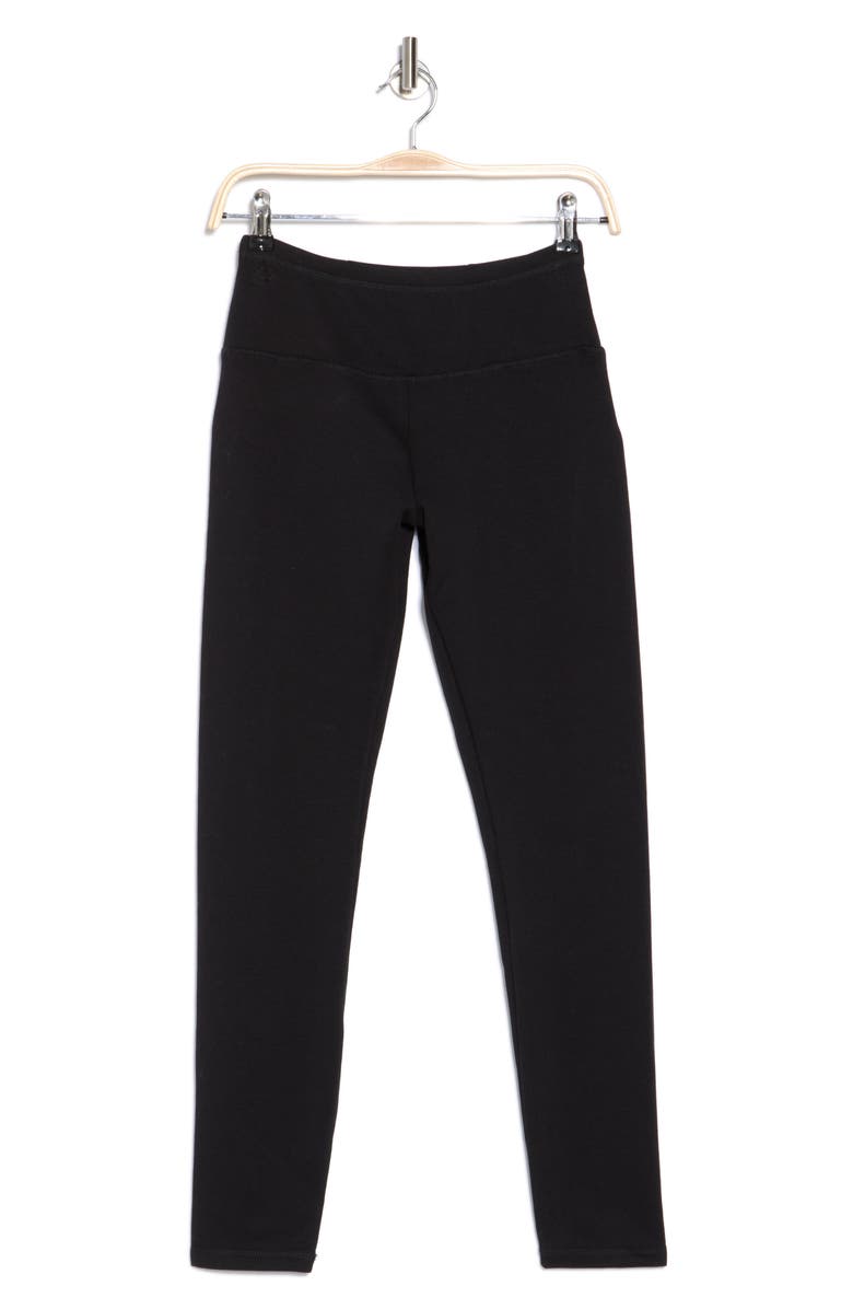 Hue Fleece Lined Denim Leggings, Alternate, color, 