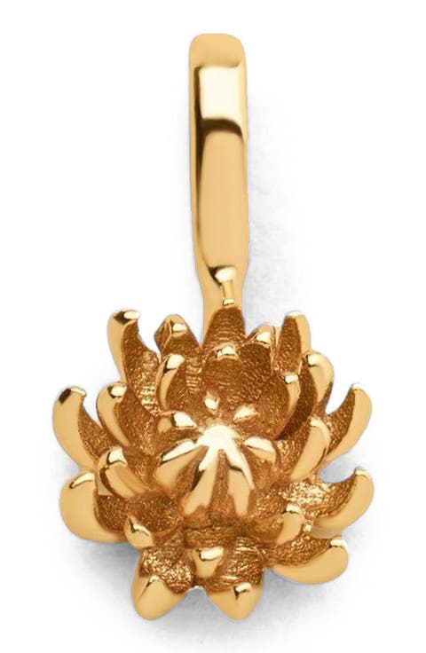 November Birth Flower Charm