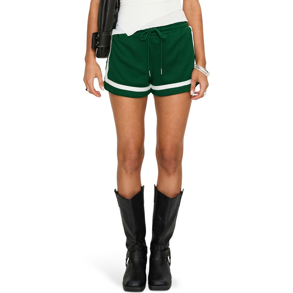 Princess Polly Gregory Track Shorts In Green