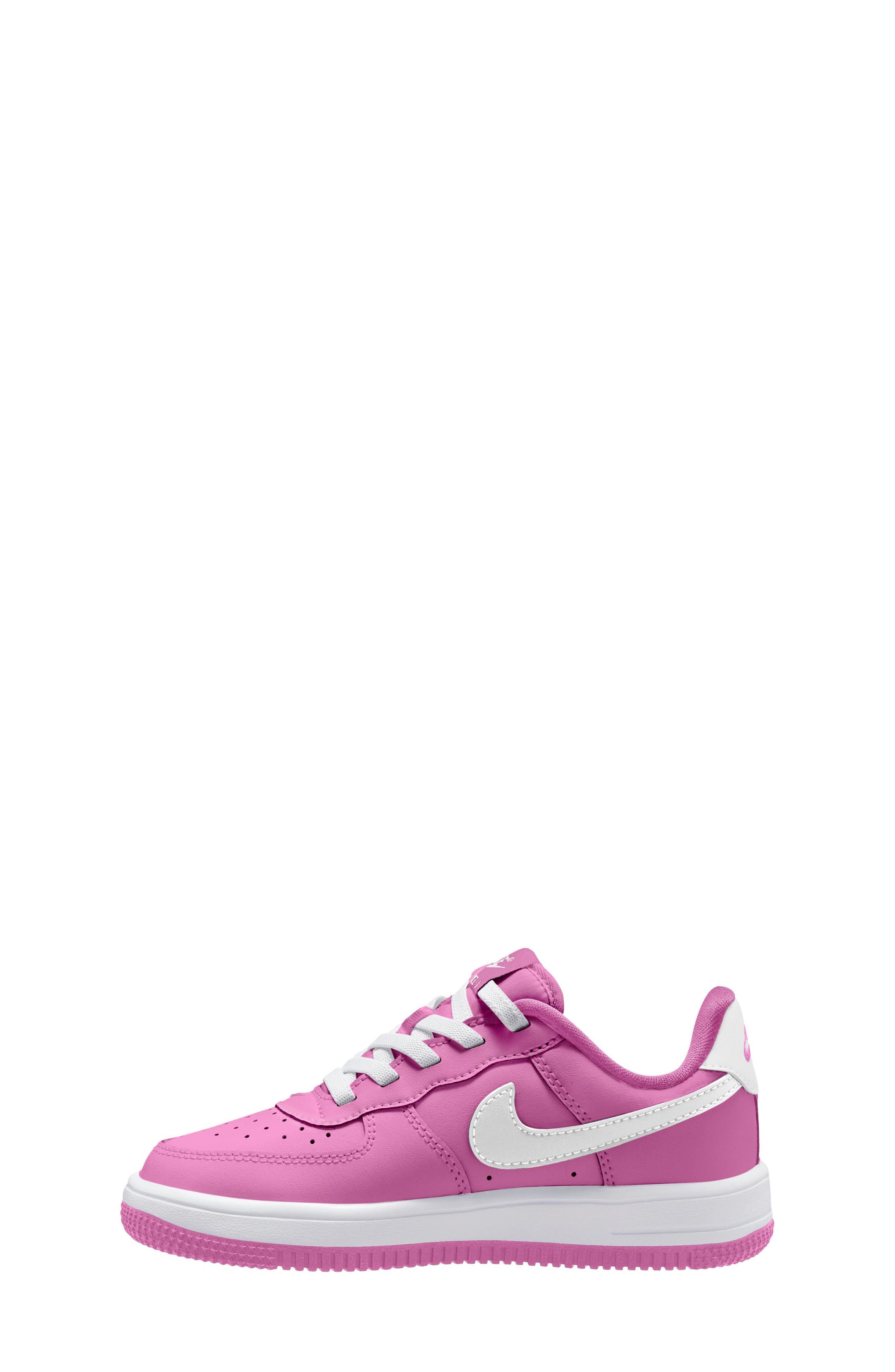 Nike Air Force 1 Low EasyOn Sneaker, Alternate, color, Playful Pink/ White