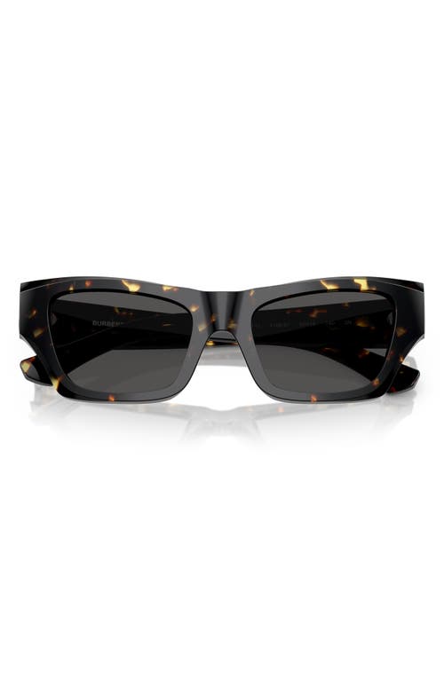 Burberry 52mm Cat Eye Sunglasses In Havana/mustard
