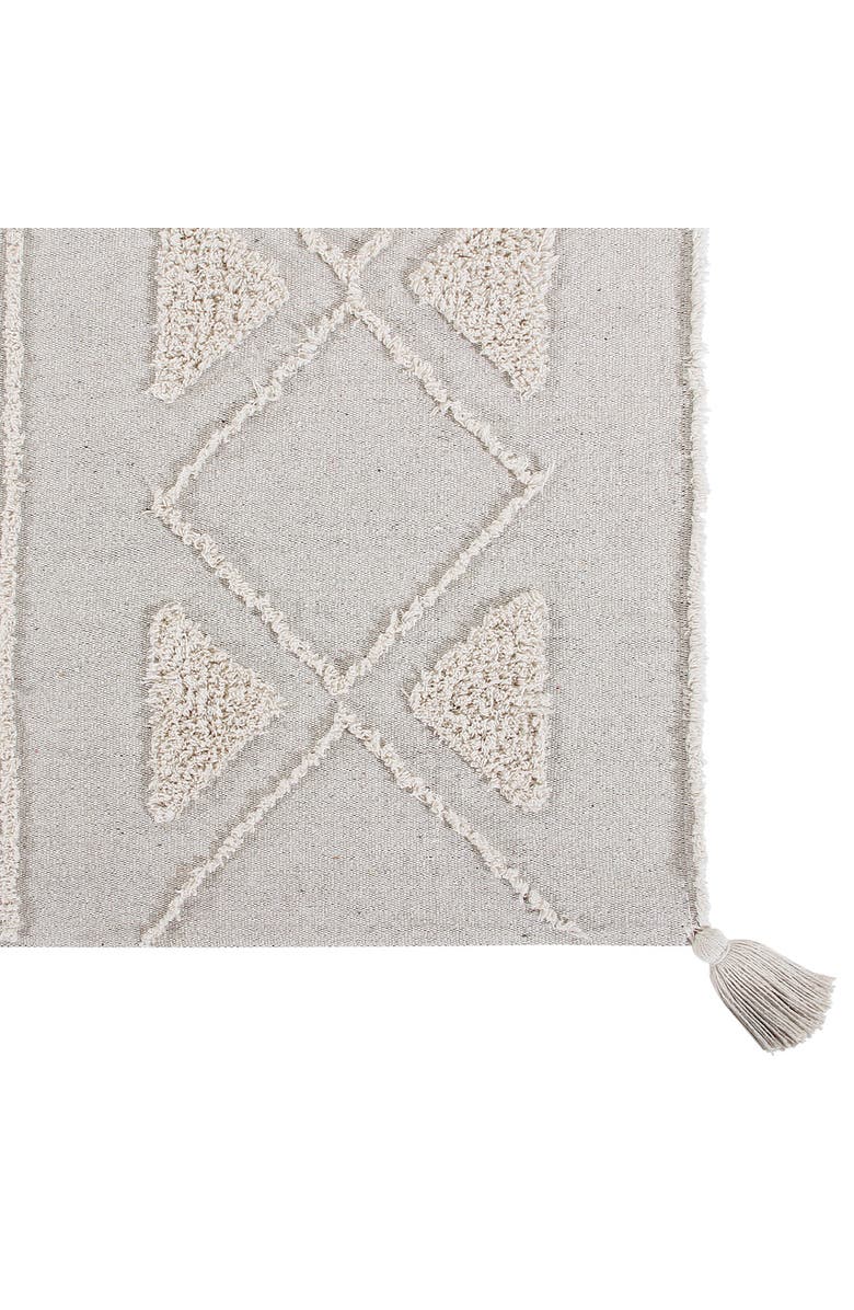 Lorena Canals Washable Rug Tribu, Alternate, color, Natural, Soil Brown