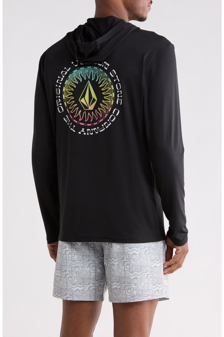 Crawdad Hoodie, Alternate, color, BLACK