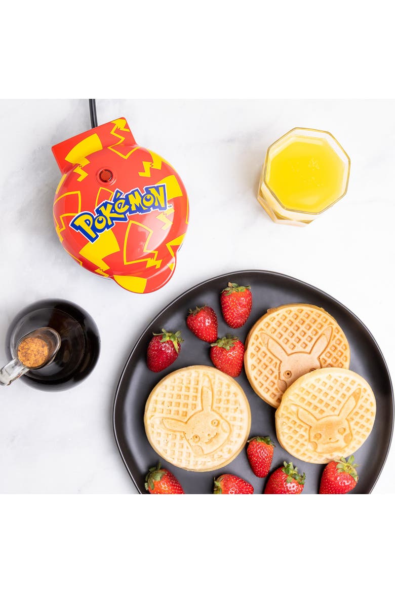 Pokemon Pikachu Mini Waffle Maker, Main, color, None