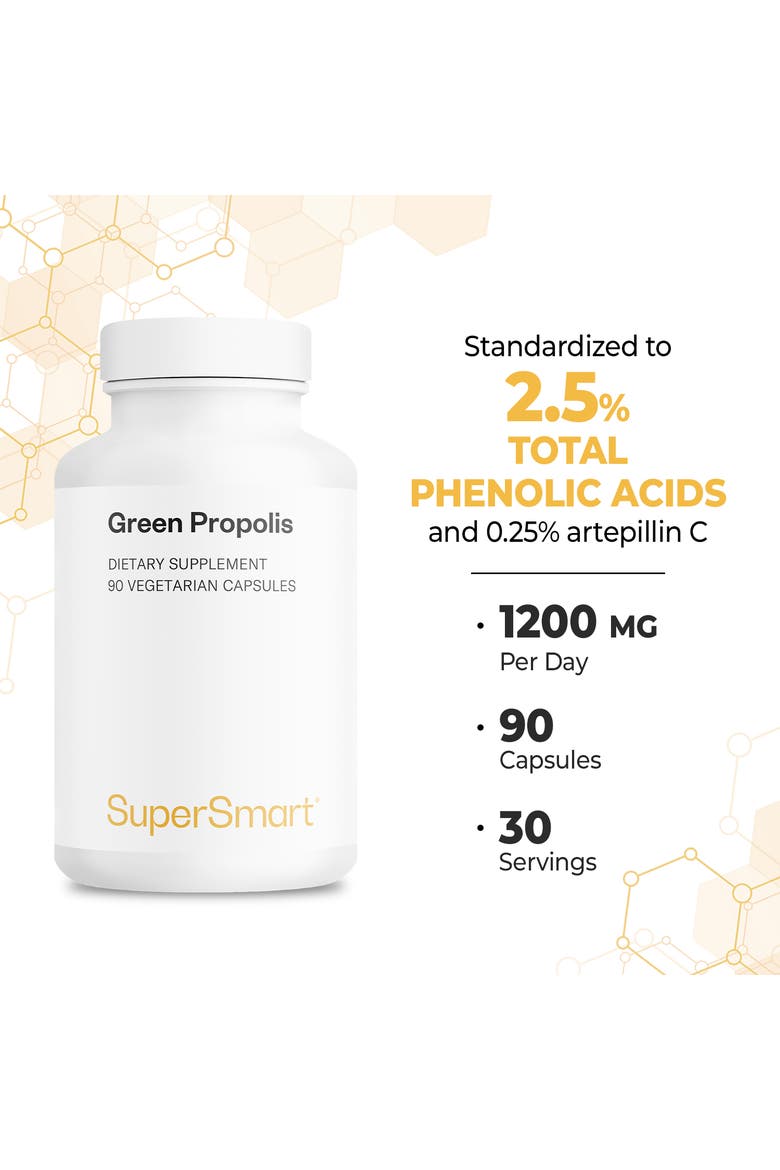 Green Propolis 1200mg, Alternate, color, None