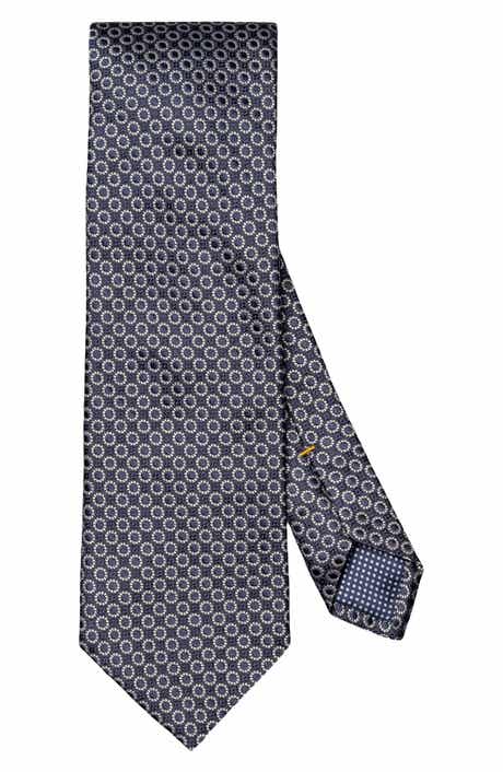 Eton Dot Jacquard Silk Tie