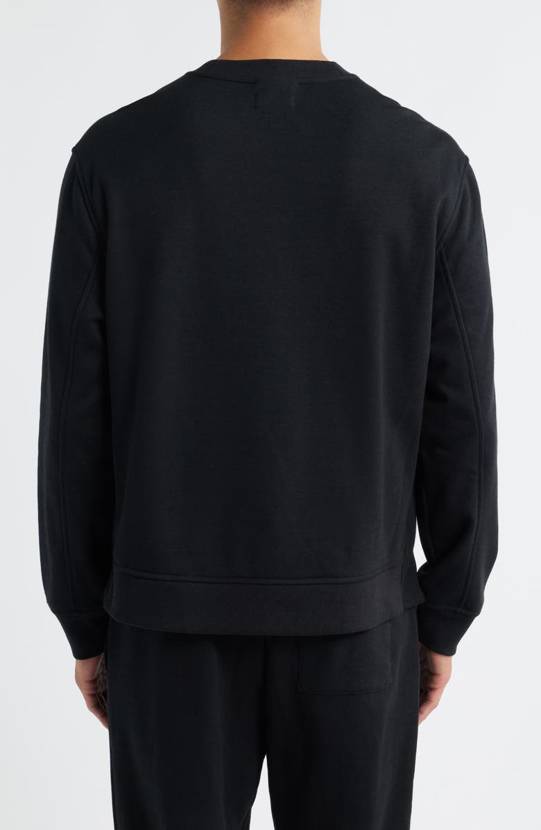 UGG<sup>®</sup> Nyles Relaxed Sweatshirt, Alternate, color, Black