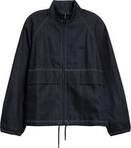 Lacoste Cotton Denim Track Jacket
