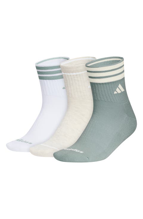 3-Stripe 4.0 3-Pack High Quarter Socks