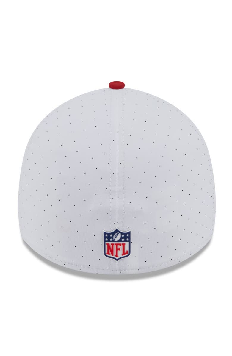 New Era Men's New Era White/Red Tampa Bay Buccaneers 2025 NFL Training Camp 39THIRTY Flex Hat, Alternate, color, White