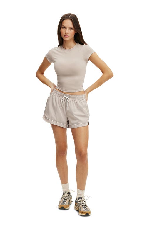 Cotton On Body Active Ultra Soft Fitted Tshirt In Neutral