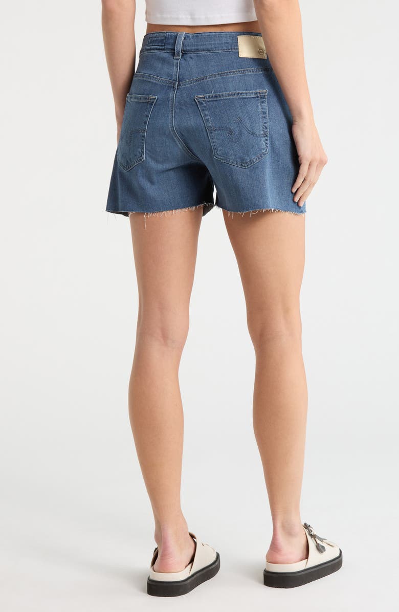 AG Relaxed Denim Shorts, Alternate, color, Bay Bound