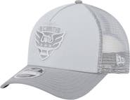 New Era Men's New Era Gray D.C. United Color Pack 9FORTY A-Frame Adjustable Trucker Hat