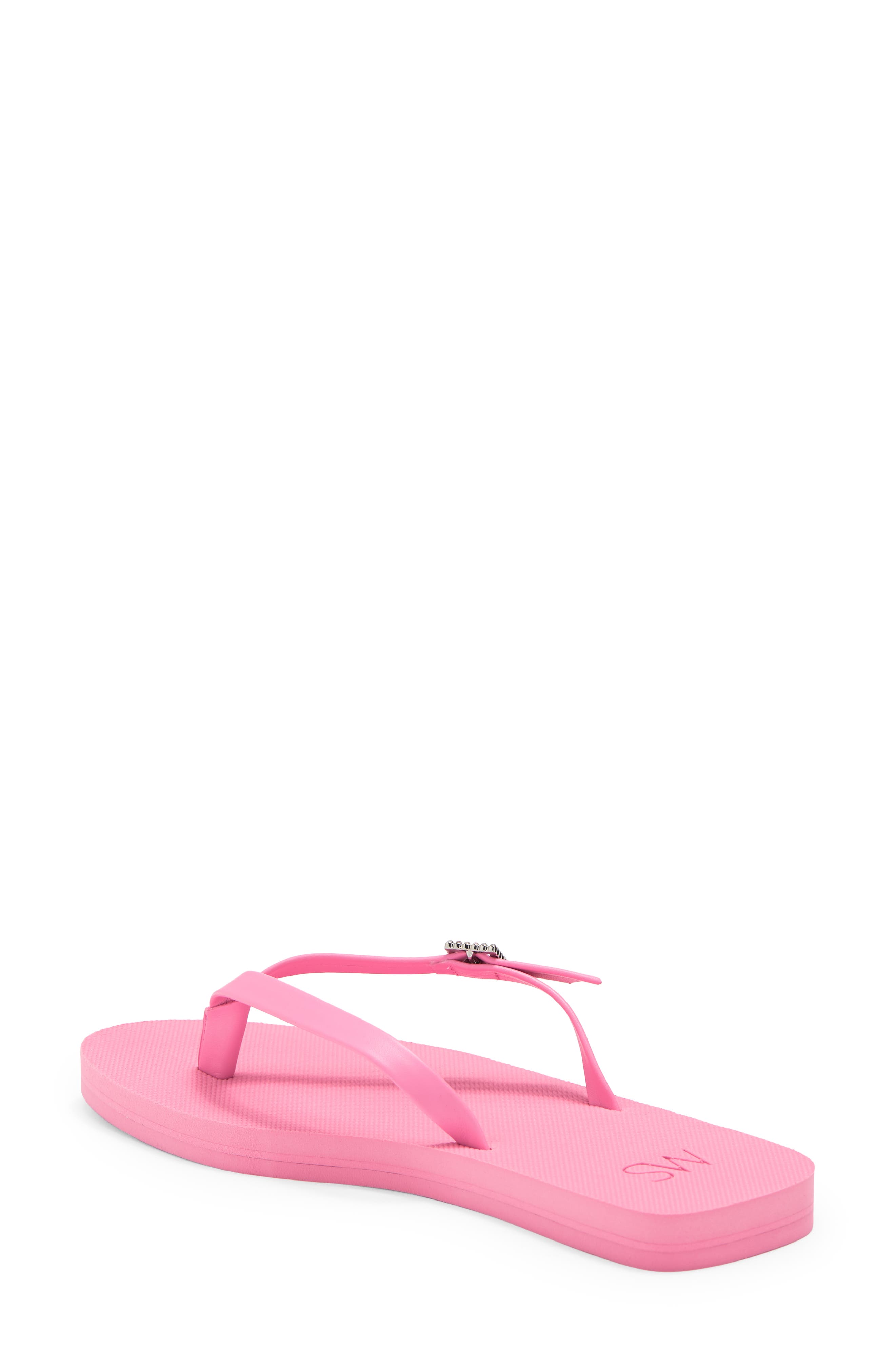 SW Crystal Thong Sandal, Alternate, color, INDIA PINK