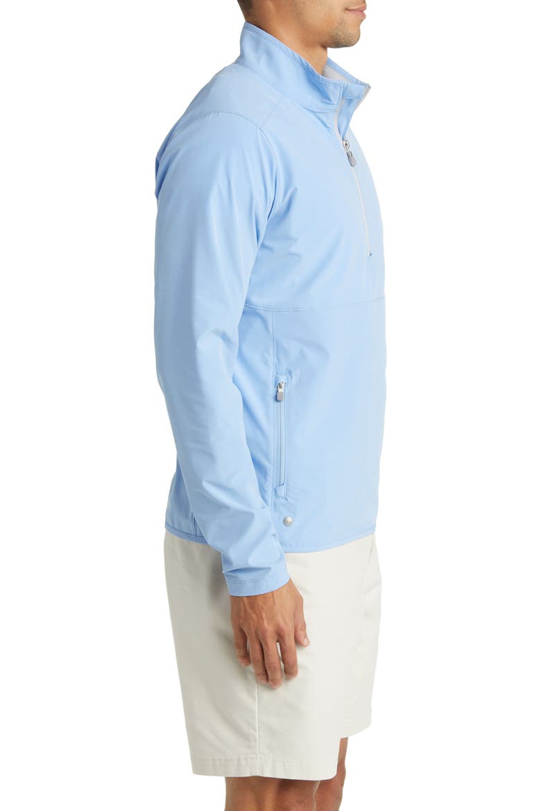 Crown Crafted Flex Adapt Half Zip Pullover, Alternate, color, TAHOE BLUE
