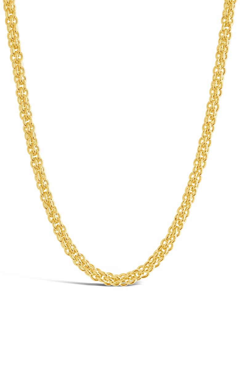 Sterling Forever Yara Chain Necklace, Alternate, color, Gold