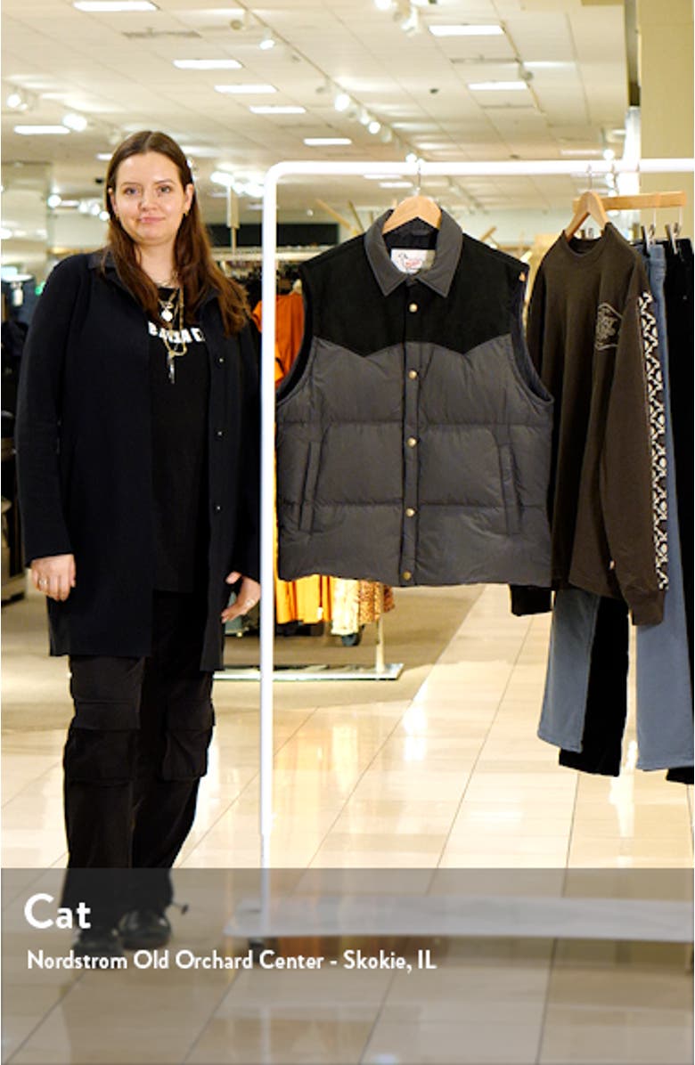 x Woolrich Western Puffer Vest, sales video thumbnail