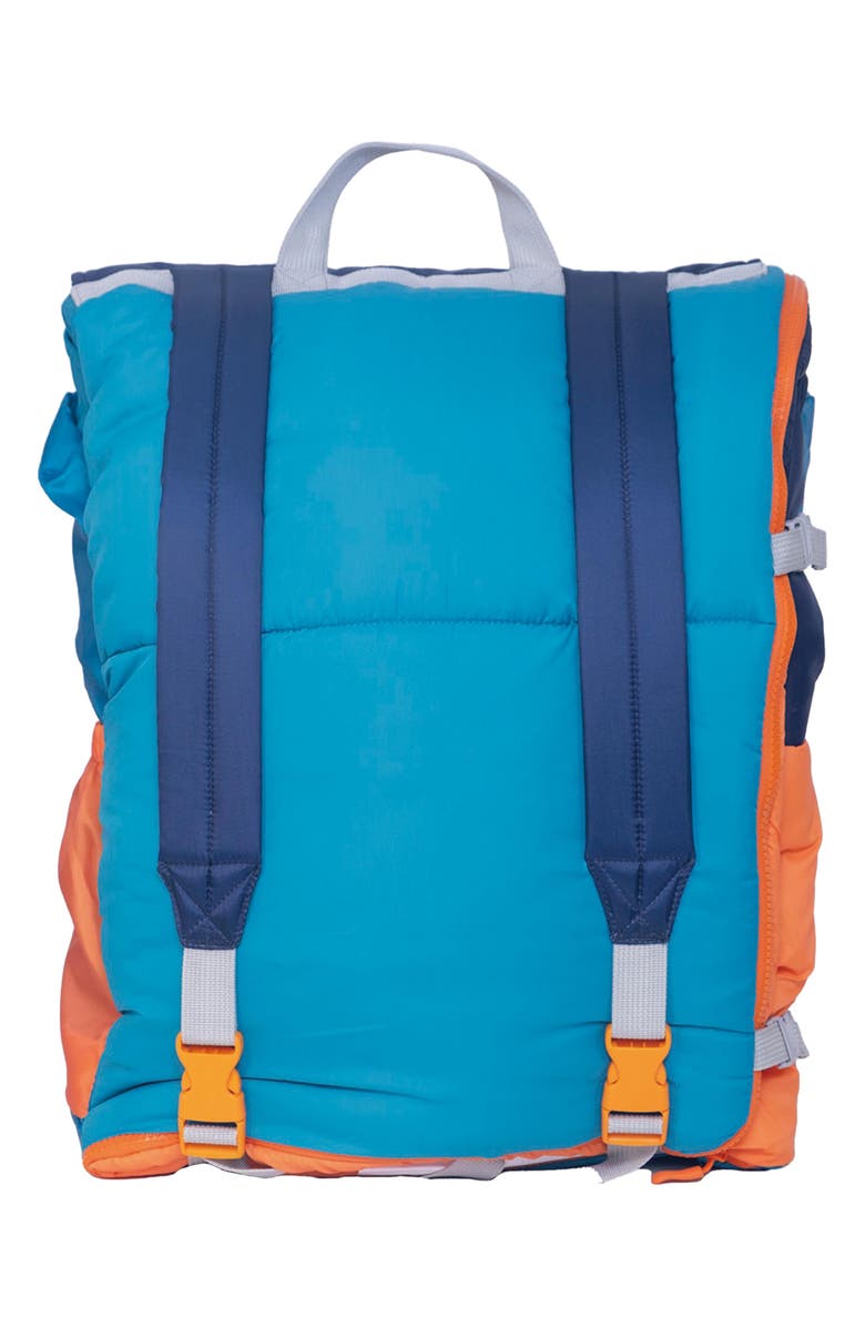 mimish Kids' Sleep-n-Pack Sleeping Bag Backpack, Alternate, color, Blue Multi