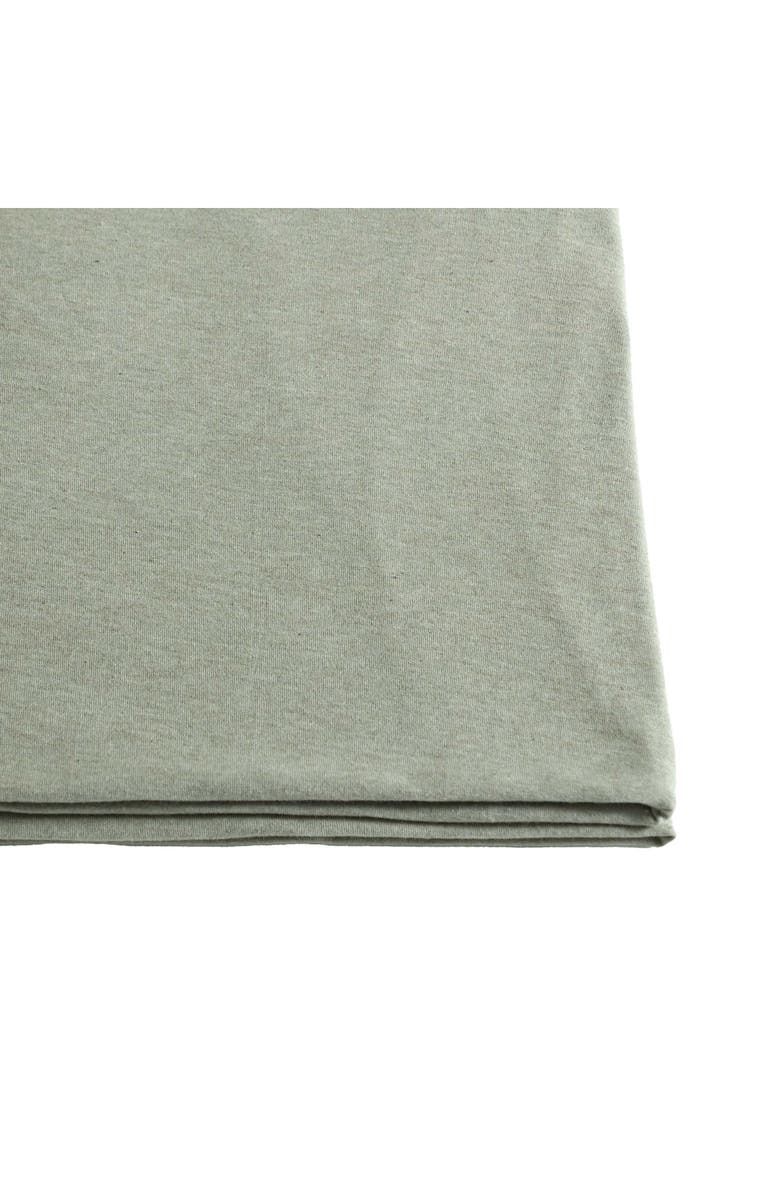 Calvin Klein Home Modern Mélange Cotton Blend Sheet Set, Alternate, color, Pastel Green